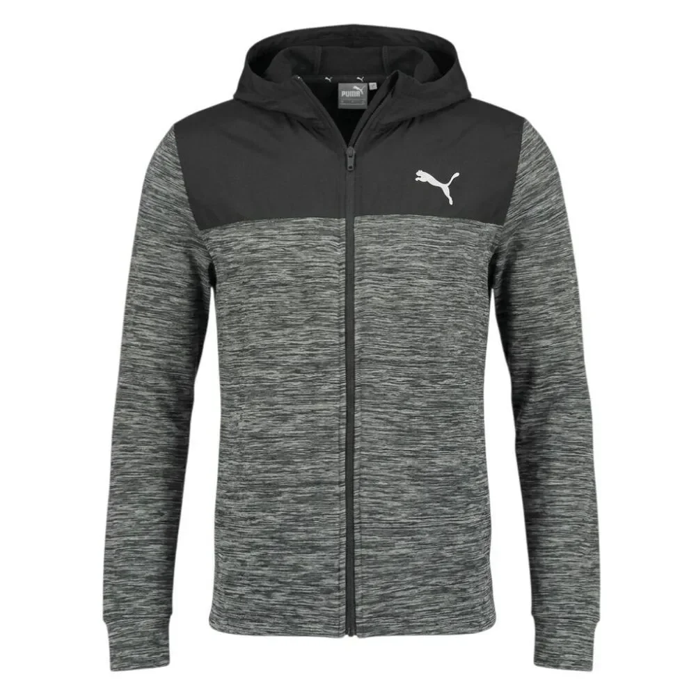 PUMA Boy's Full Zip Hooded Jacket